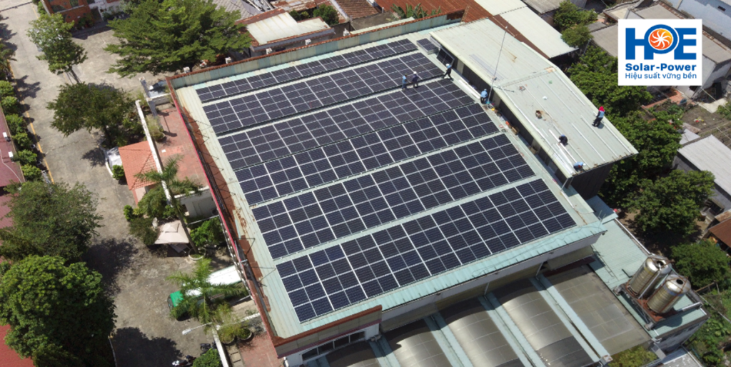 Công ty Hòa Bình Hồng Hạc – Solar EPC công suất 107.3KWp