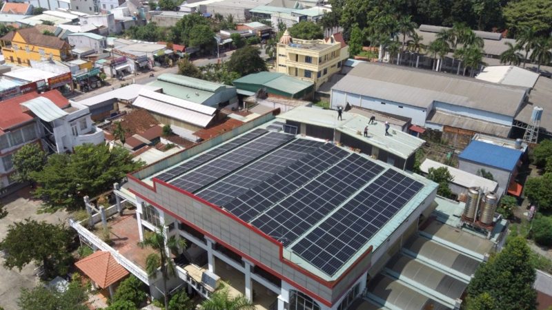Công ty Hòa Bình Hồng Hạc – Solar EPC công suất 107.3KWp