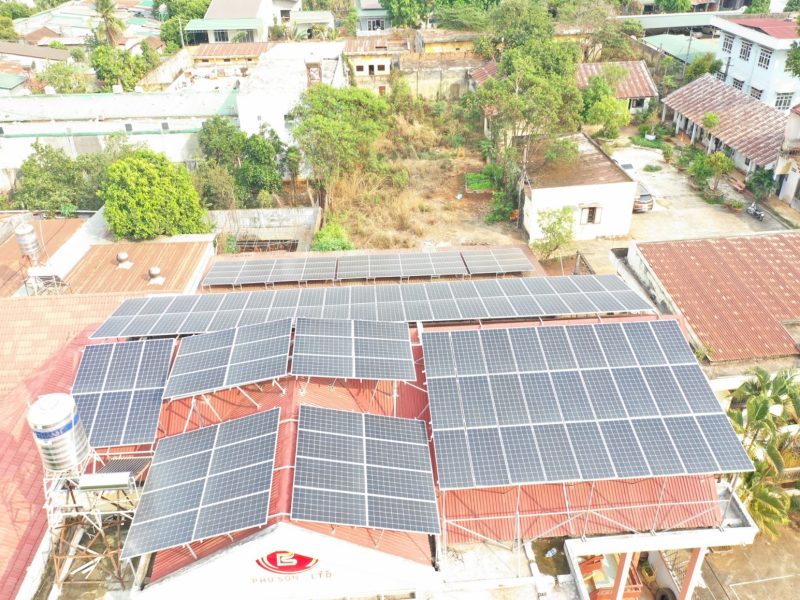 Công ty Xây Dựng Phú Sơn – Solar EPC công suất 101 KWp