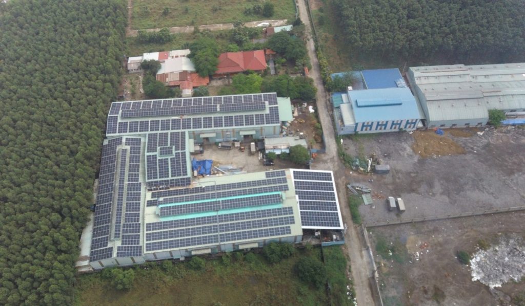 Công ty giấy Phú Vinh Phúc – Solar EPC công suất 964.6 KWp