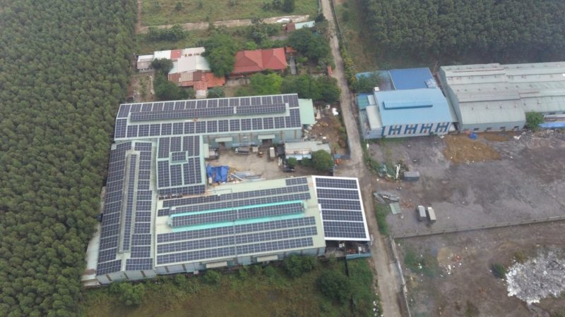 Công ty giấy Phú Vinh Phúc – Solar EPC công suất 964.6 KWp